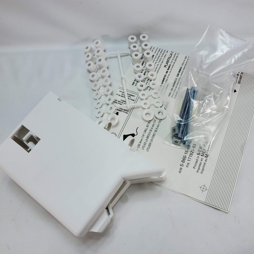 Black & Decker Spacemaker ODC325 Mounting Kit White Installation Hardware NEW